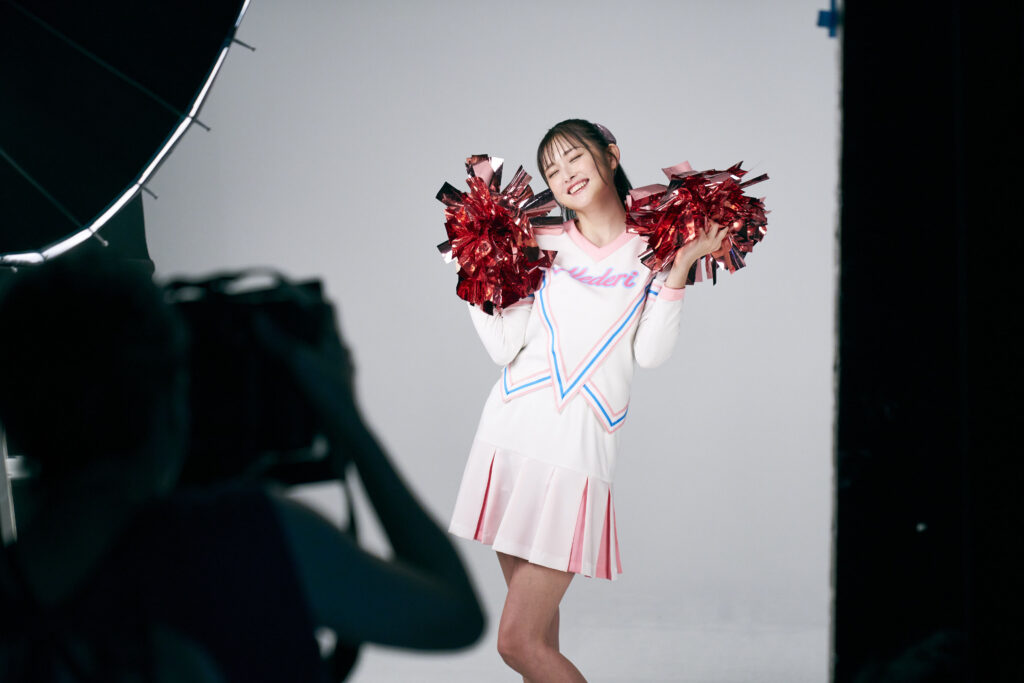 メデリピルCMに登場するチア姿の女優はゆうちゃみ！